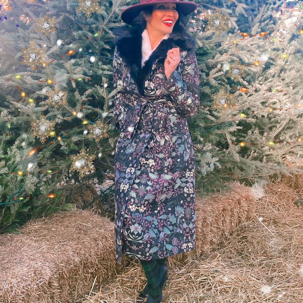 Brocade coat